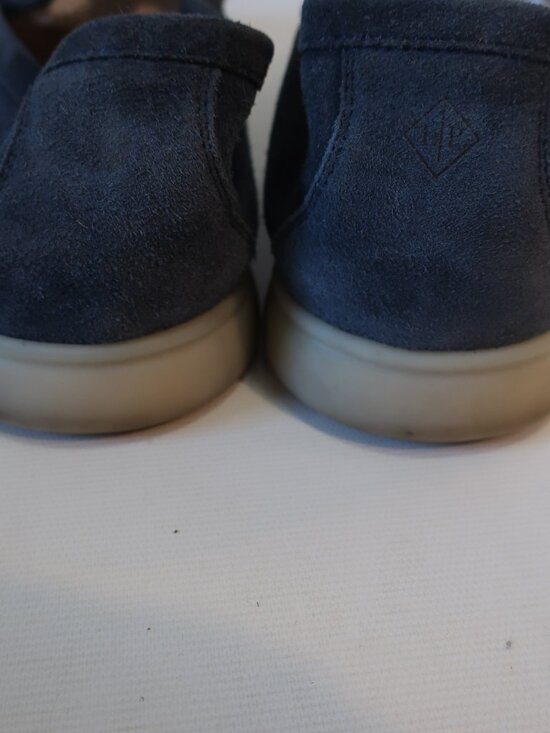 Authentic Mens Loro Piana Blue 1-Suede Summer Walk Slip-On Loafer Shoes 41 US/8 main image 7